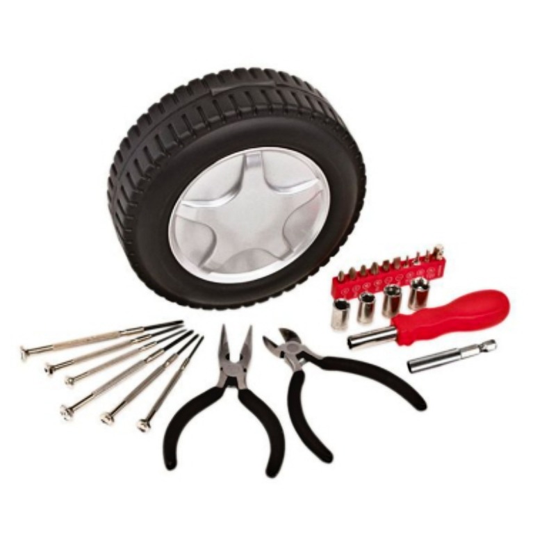 Tyre Shaped Tool Kits (24 pcs)